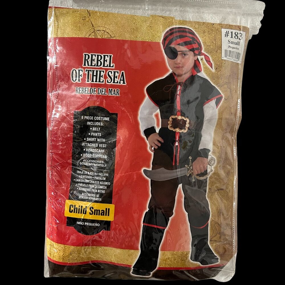 Rebel of the Sea Costume Child Small (4-6)